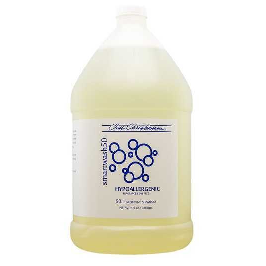 CHRIS CHRISTENSEN SmartWash 50 Hypoallergenic Blend Grooming Shampoo, 3,78L - hipoalerģisks šampūns suņiem un kaķiem